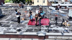 CHS band teams up with middle-school filmmakers to recreate The Beatles iconic 1969 rooftop concert 